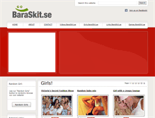 Tablet Screenshot of girls.baraskit.se