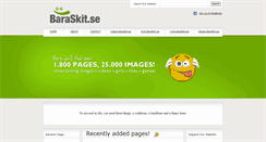 Desktop Screenshot of baraskit.se