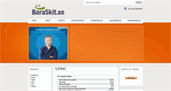 Desktop Screenshot of links.baraskit.se