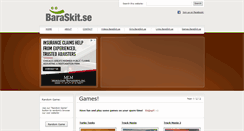 Desktop Screenshot of games.baraskit.se